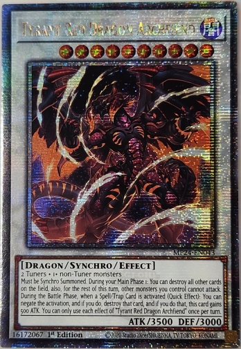 QCSETyrant Red Dragon Archfiend (1st Edition)