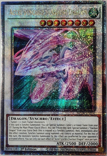 QCSEAccel Synchro Stardust Dragon (1st Edition)