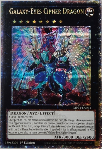 QCSEGalaxy-Eyes Cipher Dragon (1st Edition)