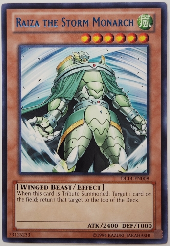 青文字【R】Raiza the Storm Monarch 風帝ライザー