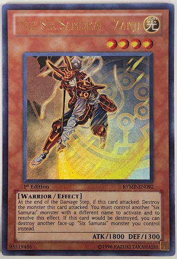 【UR】The Six Samurai - Zanji (1st Edition) 六武衆−ザンジ