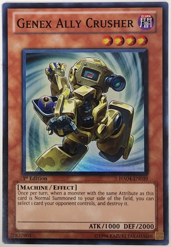 【SR】Genex Ally Crusher (1st Edition) A・ジェネクス・クラッシャー