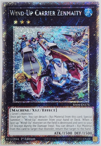 【PS】Wind-Up Carrier Zenmaity 発条空母ゼンマイティ (1st Edition)